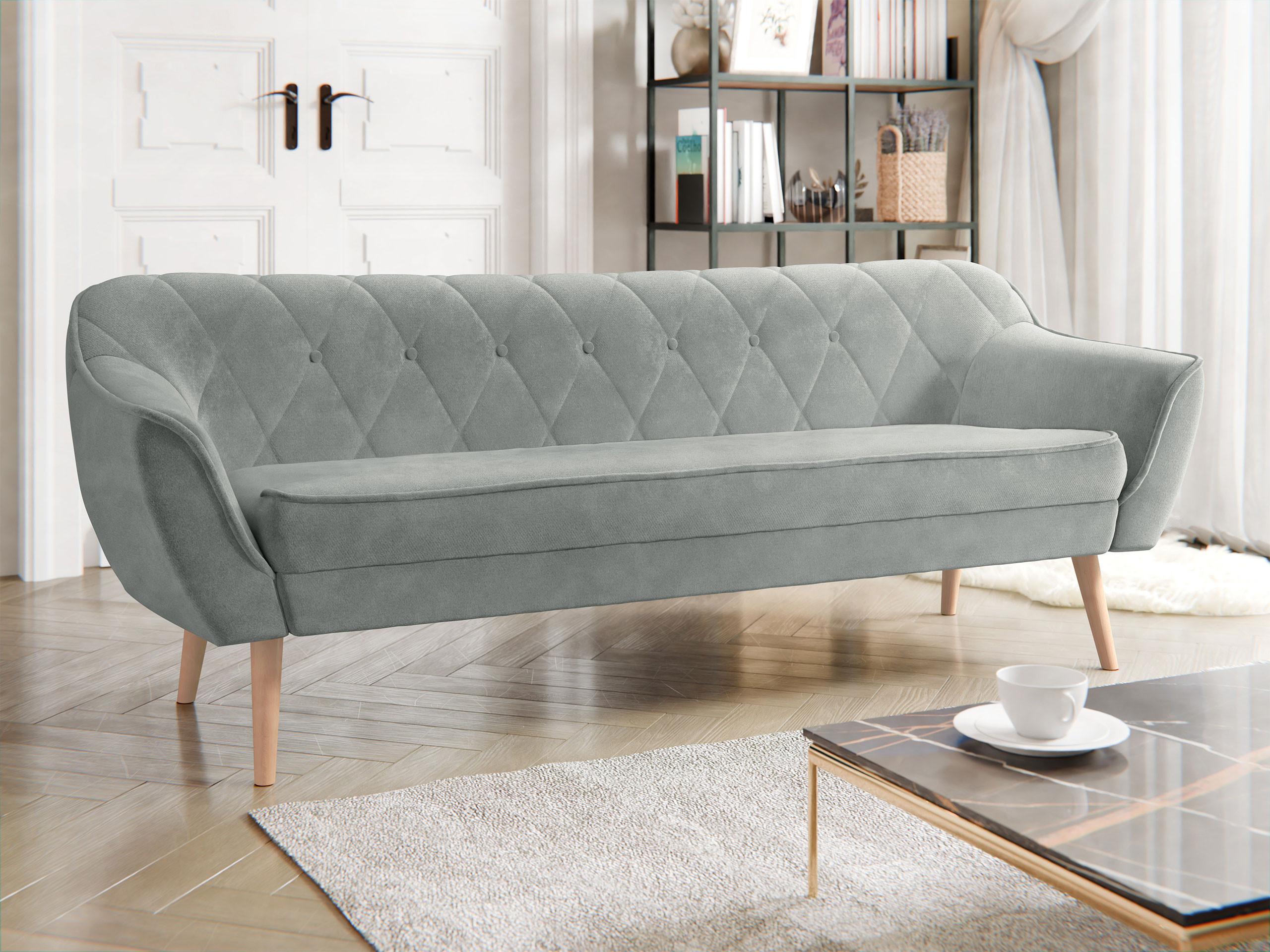 SOFA Skand 3 Textil MIRJAN24 Möbel > Sofas & Couches > Sofas Grau