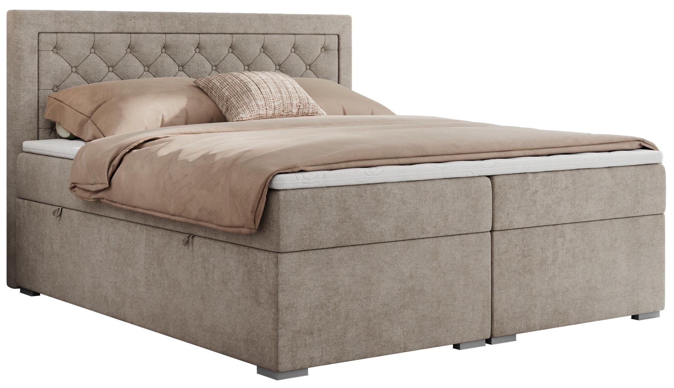 wohnli-moebel-suche-800000811480 Wohnli Möbelsuche - BOXBETT JASIR 120/200 - Beige Strukture - H4