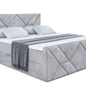 wohnli-moebel-suche-800000814167 Wohnli Möbelsuche - BOXBETT BARWA-Z - 200x200 cm - H4 - Hellgrau