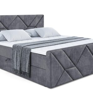 wohnli-moebel-suche-800000814178 Wohnli Möbelsuche - BOXBETT BARWA-Z - 120x200 cm - H4 - Dunkelgrau