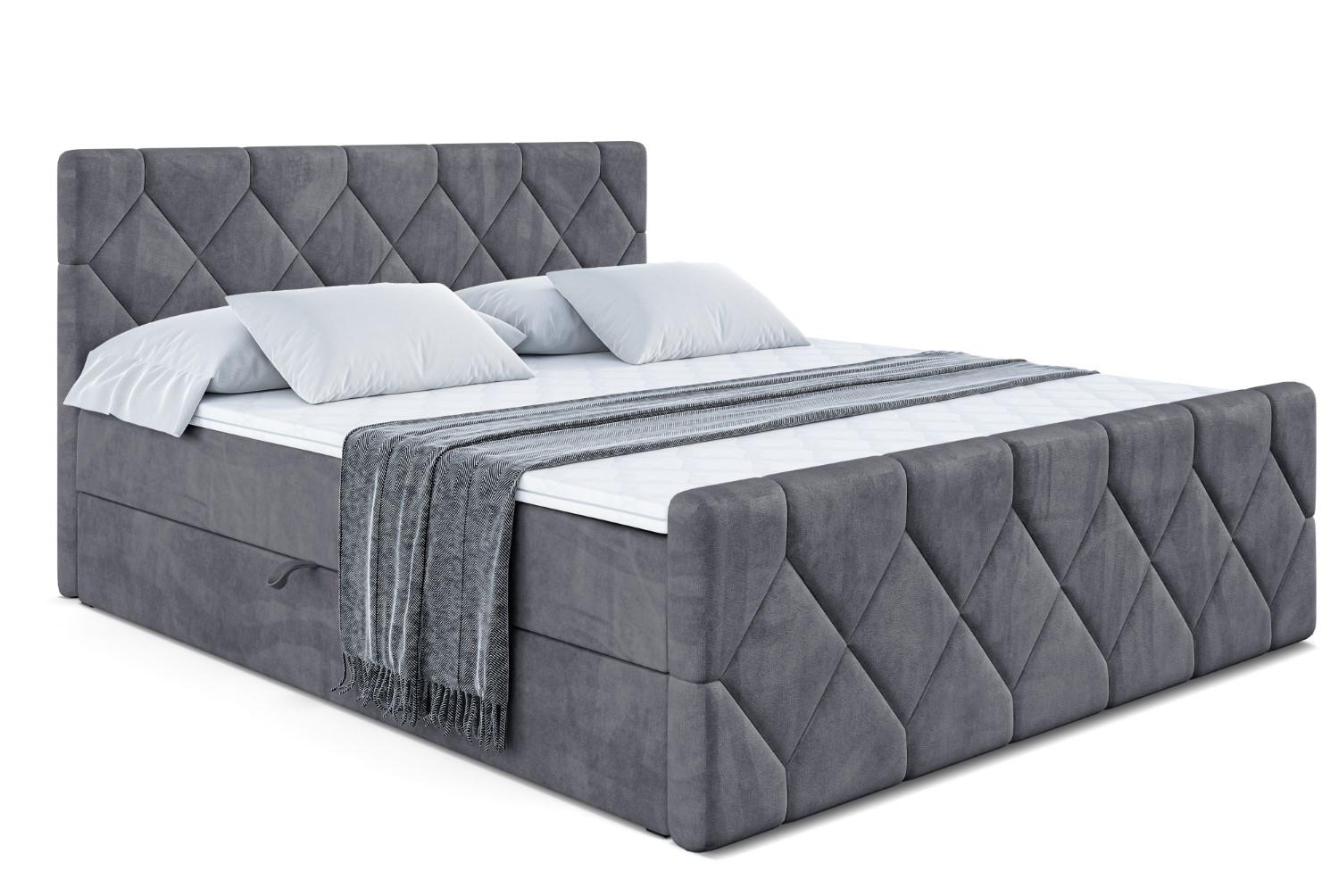 wohnli-moebel-suche-800000814203 Wohnli Möbelsuche - BOXBETT CATOR-Z - 120x200 cm - H4 - Dunkelgrau