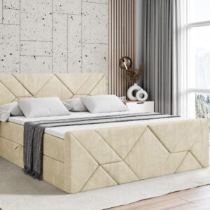 wohnli-moebel-suche-800000814289-1 BOXBETT BARWA-Z - 180x200 cm - H4 - Beige Holzwerkstoff ALTDECOR Möbel > Betten > Boxspringbetten Beige