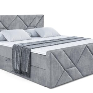Wohnli Möbelsuche - BOXBETT BARWA-Z - 180x200 cm - H4 - Grau