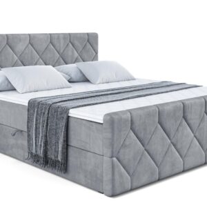 Wohnli Möbelsuche - BOXBETT CATOR-Z - 200x200 cm - H4 - Grau