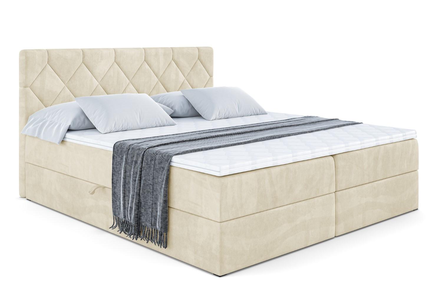 wohnli-moebel-suche-800000814659 Wohnli Möbelsuche - BOXBETT mit Matratze H4 und Lattenrost - CATOR - 140 x 200 - Beige
