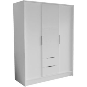 wohnli-moebel-suche-800000817354 Wohnli Möbelsuche - DREHTÜRENSCHRANK Niko 150/51/200 cm weiß