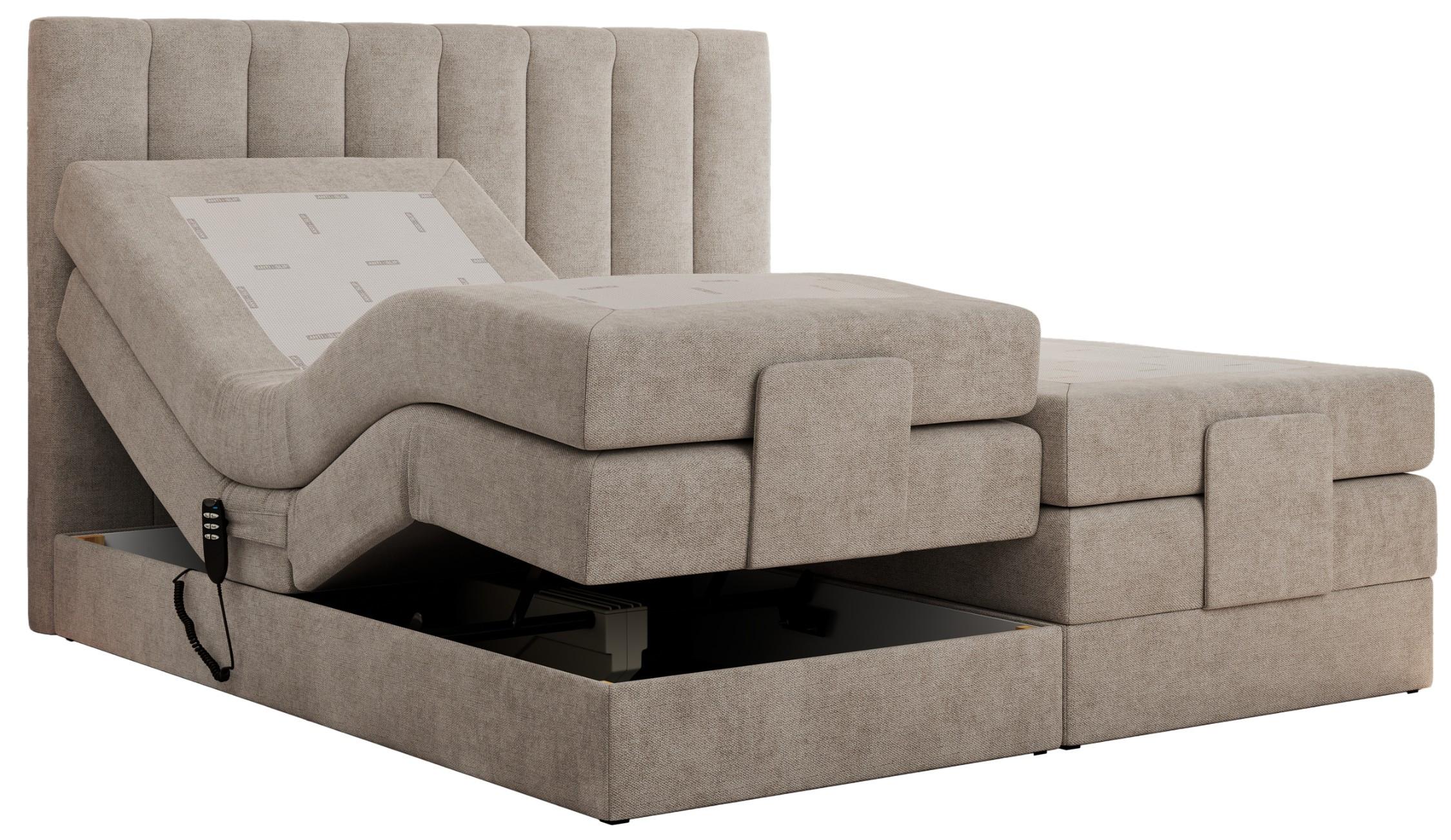 wohnli-moebel-suche-800000820817 Wohnli Möbelsuche - BOXBETT COMFORTO 160/200 - Beige Struktur - H4