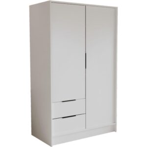 wohnli-moebel-suche-800000822423 Wohnli Möbelsuche - DREHTÜRENSCHRANK Niko 100/51/200 cm weiß
