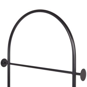 wohnli-moebel-suche-800000830182-1 KLEIDERSTÄNDER Metall schwarz 174 cm Hardin Metall Beliani Garderoben > Kleiderständer Schwarz