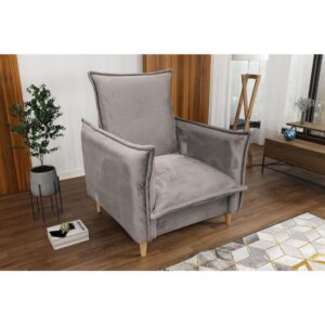 wohnli-moebel-suche-800000838163-1 RELAXSESSEL Pillow beige mit Buchenbeinen Textil Beautysofa Möbel > Sessel > Polstersessel Beige