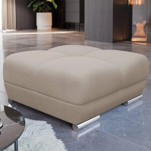 wohnli-moebel-suche-800000838267-1 POLSTERHOCKER Logo Textil MIRJAN24 Möbel > Sessel > Hocker Braun