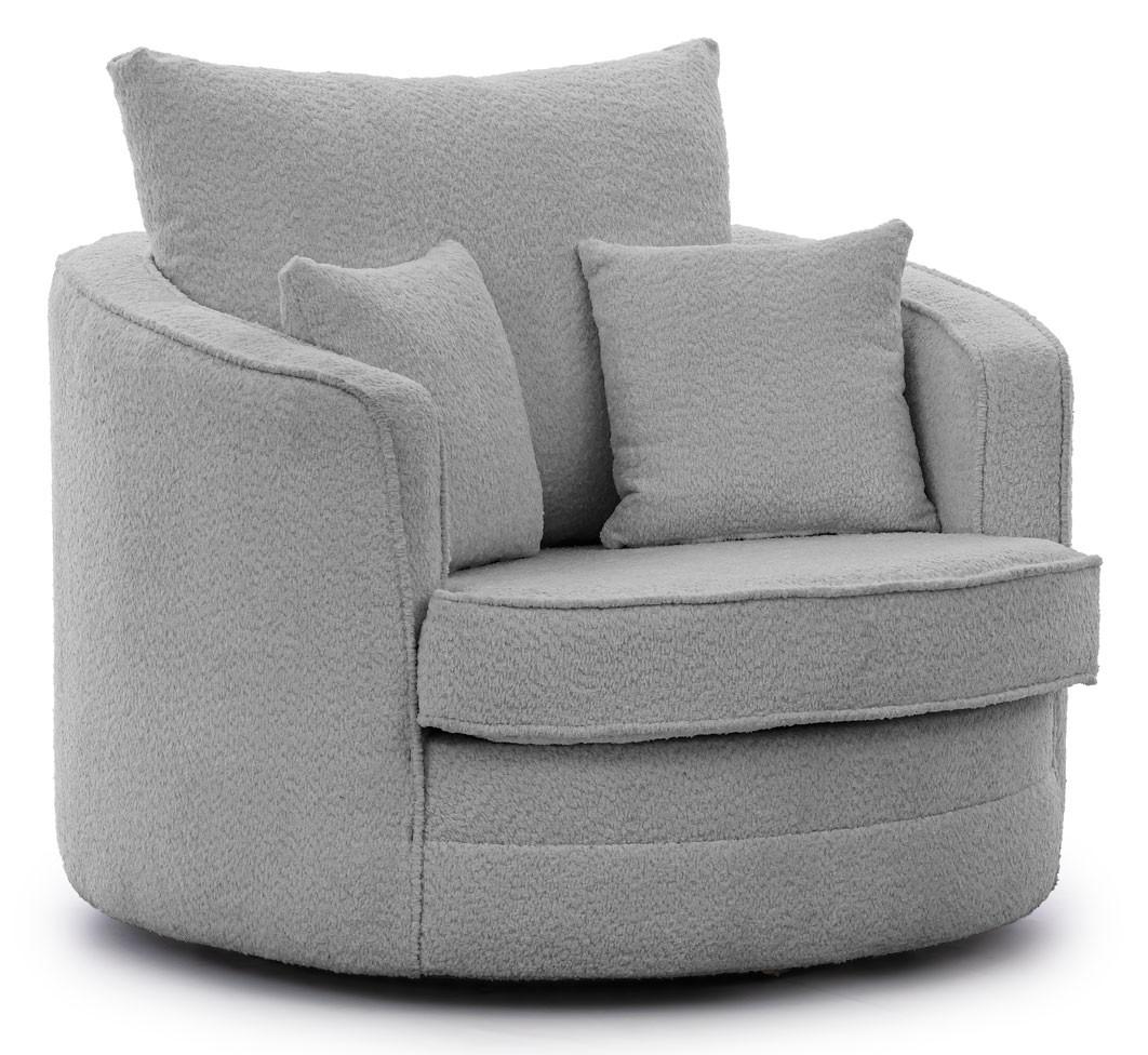 wohnli-moebel-suche-800000840767 Wohnli Möbelsuche - DREHSESSEL Ted aus Grau Boucle-Stoff