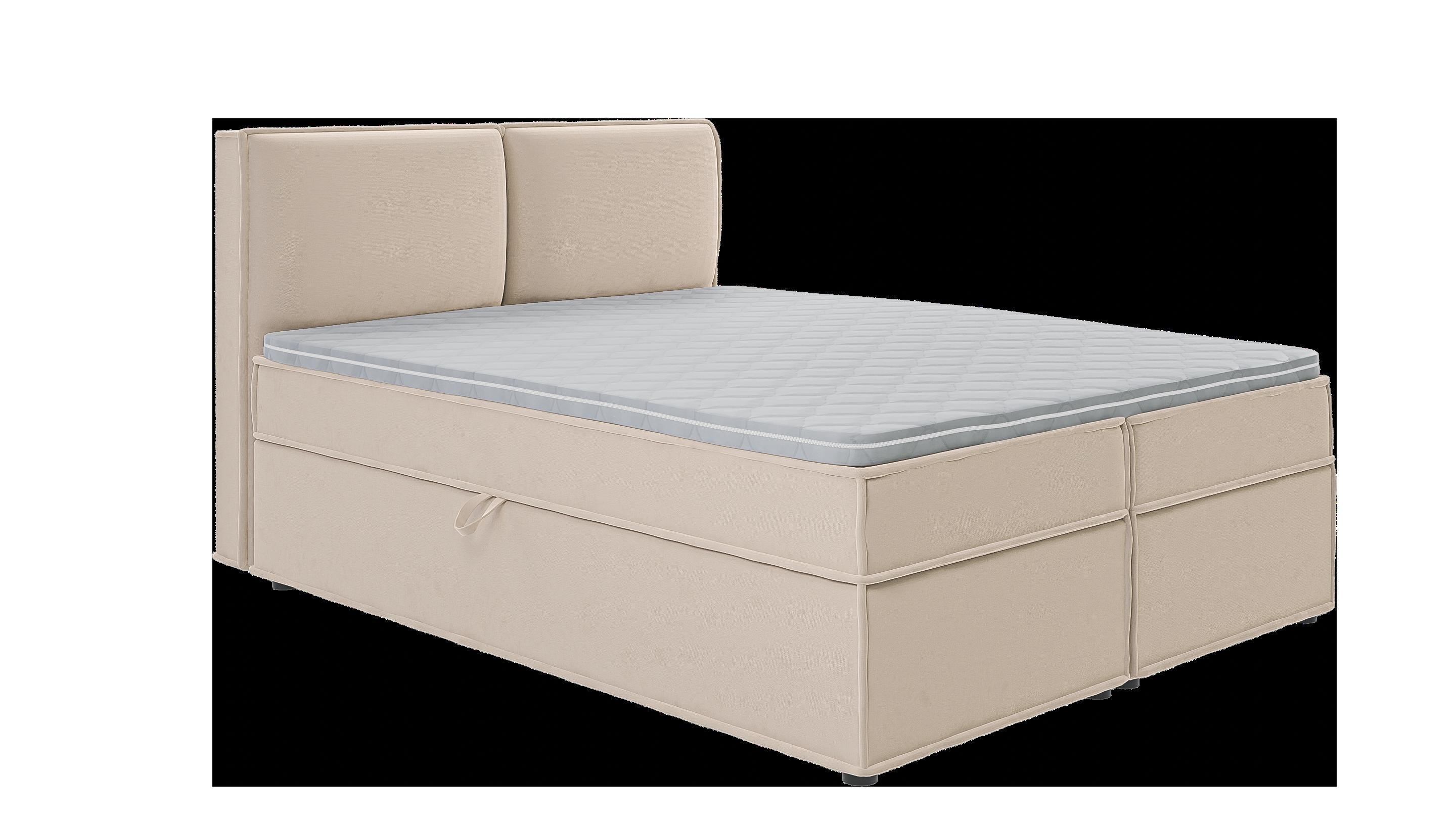 wohnli-moebel-suche-800000840861 Wohnli Möbelsuche - BOXBETT Eclipse 160/200 cm Beige Luxusmicrofaser