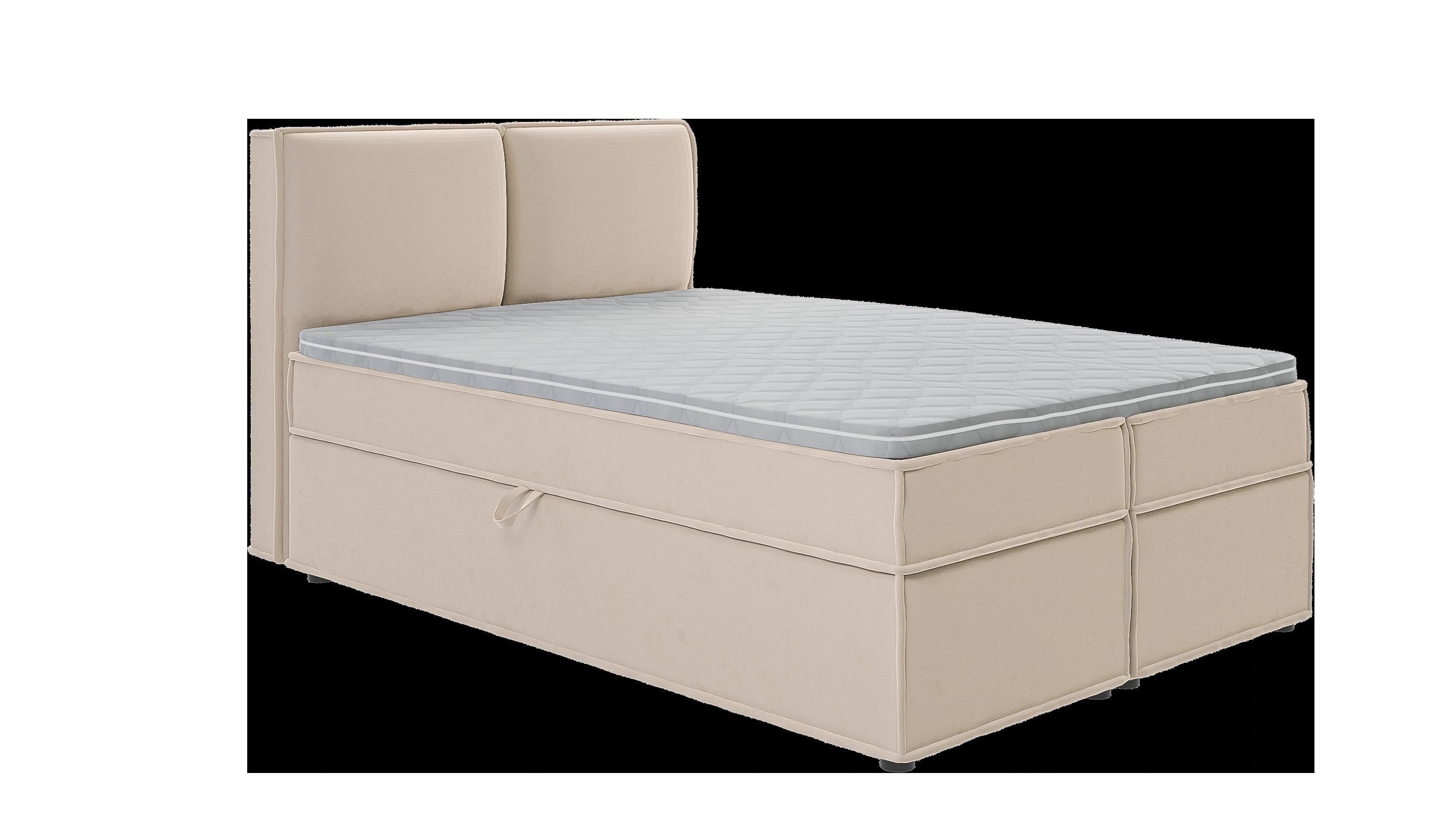 wohnli-moebel-suche-800000840867 Wohnli Möbelsuche - BOXBETT Eclipse 140/200 cm Beige Luxusmicrofaser