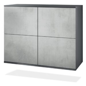 wohnli-moebel-suche-800000843124 Wohnli Möbelsuche - KOMMODE Rova Beton Oxid Optik