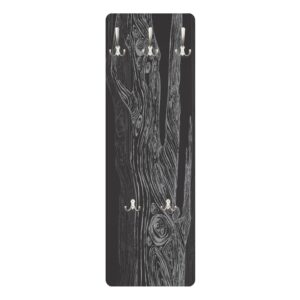 wohnli-moebel-suche-800000846854 Wohnli Möbelsuche - WANDGARDEROBE - No.MW20 Wohnwald Anthrazit-Grau 34/105 cm
