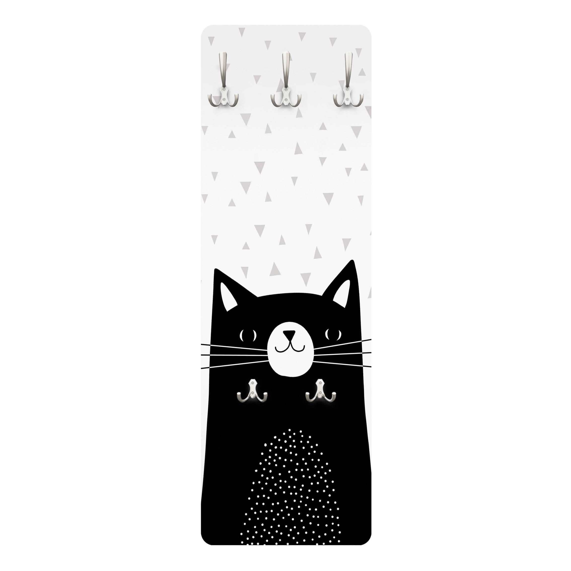 wohnli-moebel-suche-800000846868 Wohnli Möbelsuche - WANDGARDEROBE - Tierpark mit Mustern Katze 34/105 cm