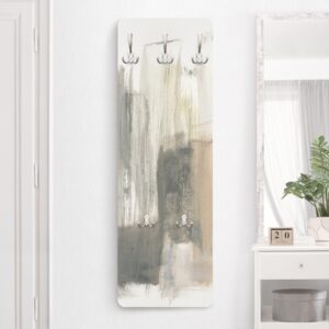 wohnli-moebel-suche-800000846870-1 WANDGARDEROBE - Ein Hauch von Pastell I 34/105 cm Holzwerkstoff Bilderwelten Garderoben > Garderobenhaken Beige