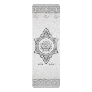 Wohnli Möbelsuche - WANDGARDEROBE - Mandala Lotus Betonoptik 34/105 cm