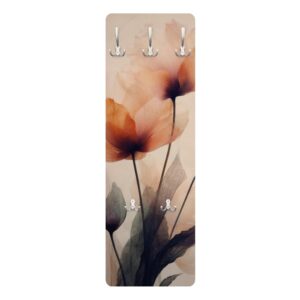 wohnli-moebel-suche-800000846890 Wohnli Möbelsuche - WANDGARDEROBE - Pergamentblumen 34/105 cm