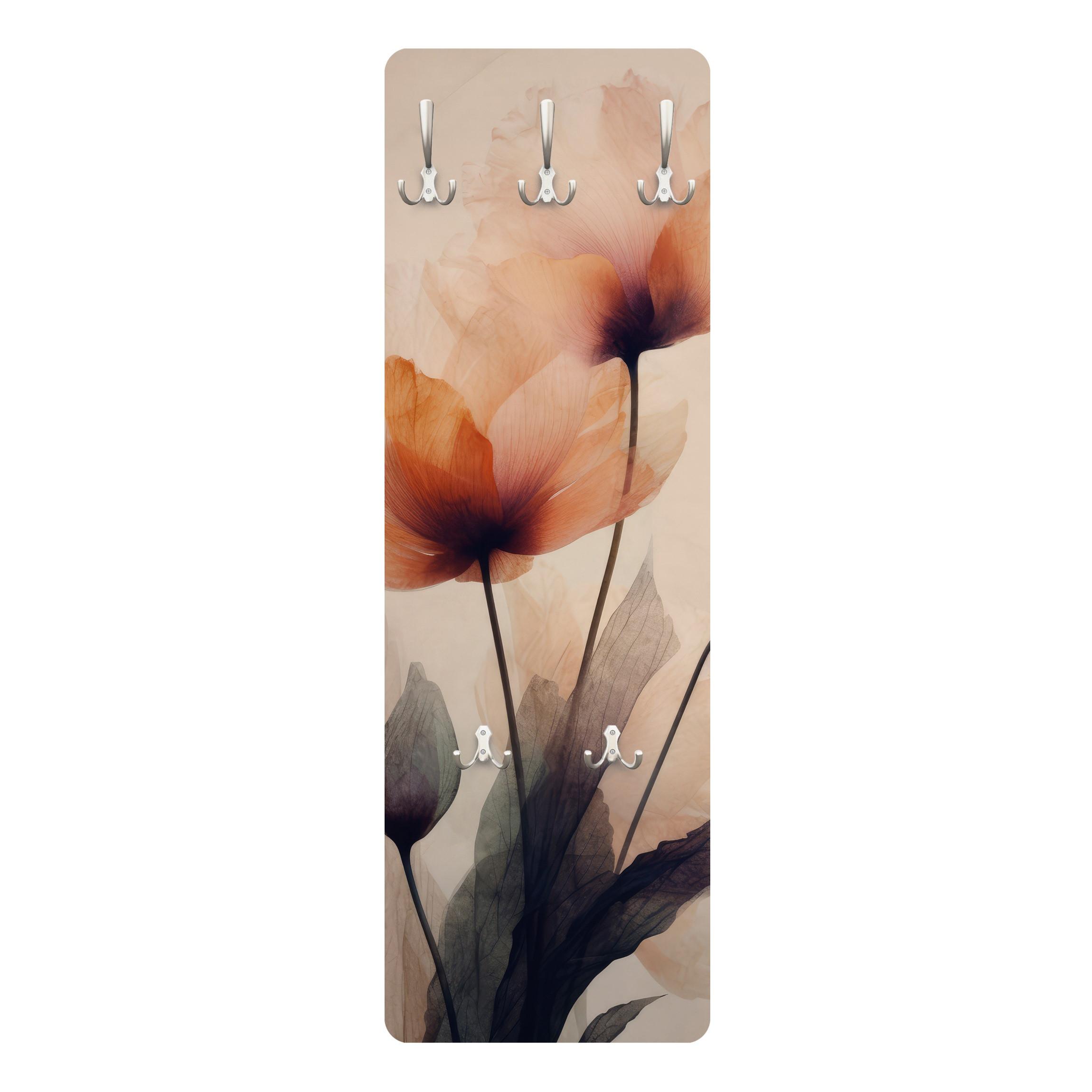 wohnli-moebel-suche-800000846890 Wohnli Möbelsuche - WANDGARDEROBE - Pergamentblumen 34/105 cm