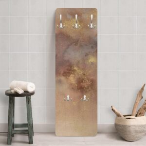 wohnli-moebel-suche-800000846939-1 WANDGARDEROBE - Himmelsträumerei I 34/105 cm Holzwerkstoff Bilderwelten Garderoben > Garderobenhaken Beige
