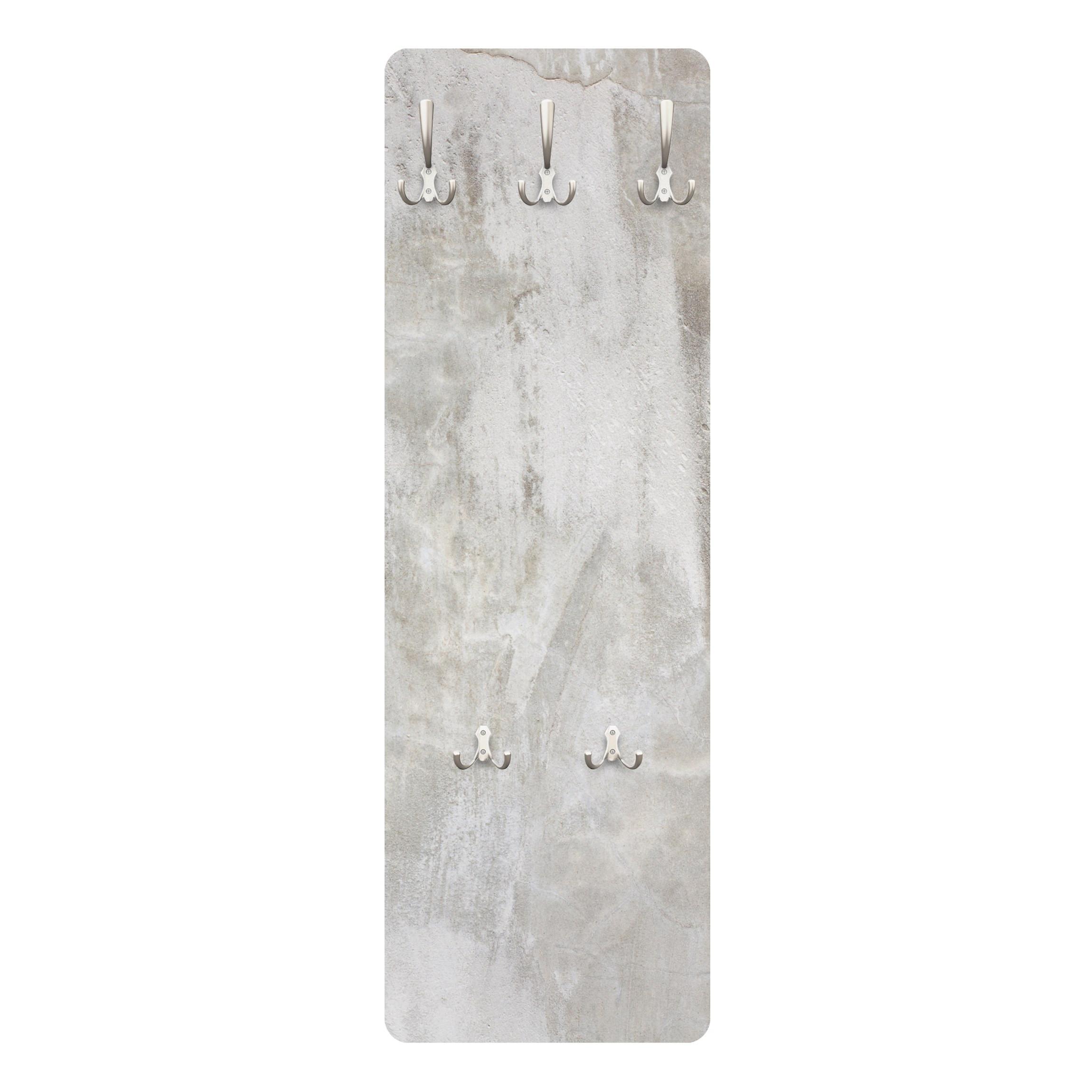 wohnli-moebel-suche-800000846957 Wohnli Möbelsuche - WANDGARDEROBE - Shabby Betonwand gespachtelt 34/105 cm