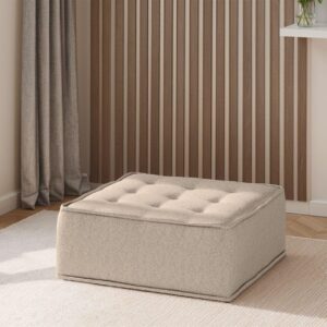 wohnli-moebel-suche-800000847375-1 POLSTERHOCKER Sande In Alpine Textil Fun Möbel Möbel > Sessel > Hocker Braun