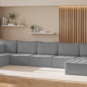 WOHNLANDSCHAFT Sande In Raven Textil Fun Möbel Möbel > Sofas & Couches > Wohnlandschaften > Wohnlandschaften U-Form Grau