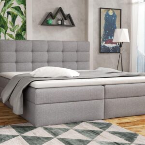 BOXBETT Doriano In Sawana Textil Fun Möbel Möbel > Betten > Boxspringbetten Grau