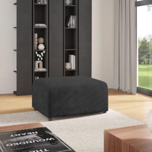 wohnli-moebel-suche-800000847601-1 POLSTERHOCKER Megan In Poso Textil Fun Möbel Möbel > Sessel > Hocker Grau