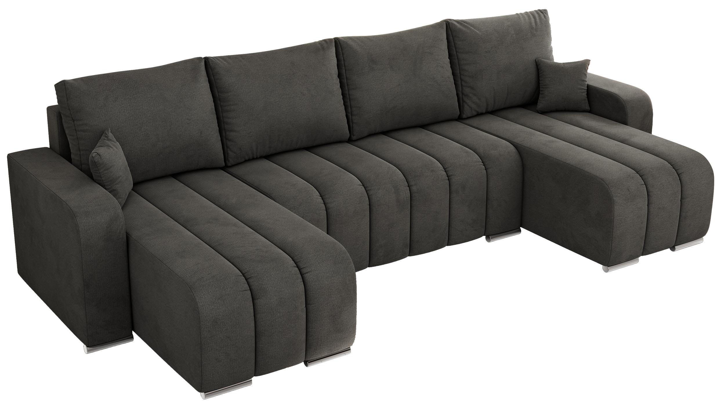 wohnli-moebel-suche-800000849864 Wohnli Möbelsuche - WOHNLANDSCHAFT KIRASSO U Dunkelgrau Velvet