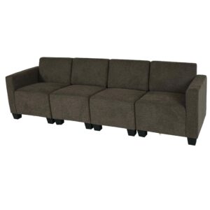 Wohnli Möbelsuche - 4-SITZER SOFA COUCH Braun