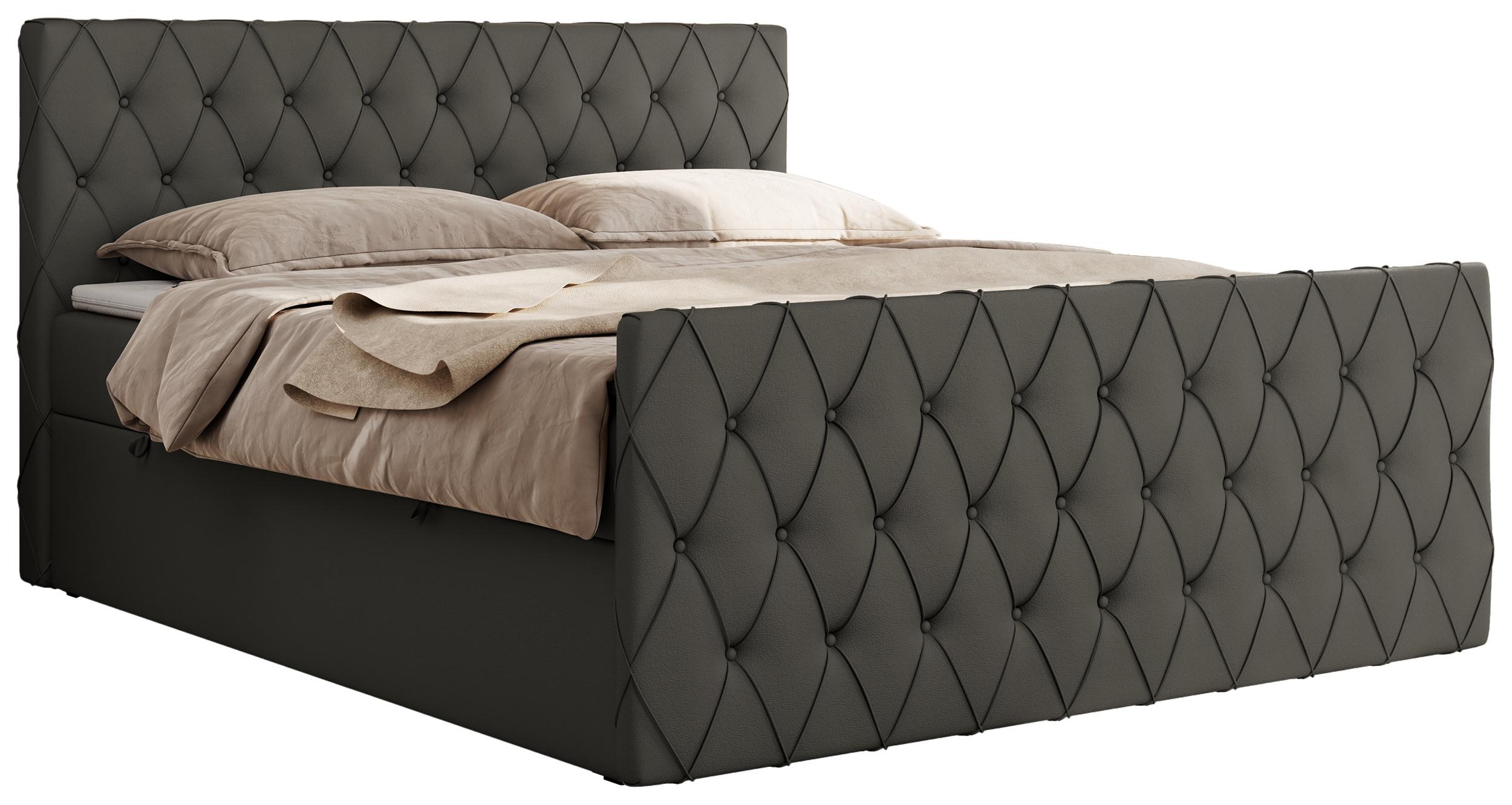 wohnli-moebel-suche-800000854052 Wohnli Möbelsuche - BOXBETT MIREN DUO 120/200 - Grau Kunstleder - H4