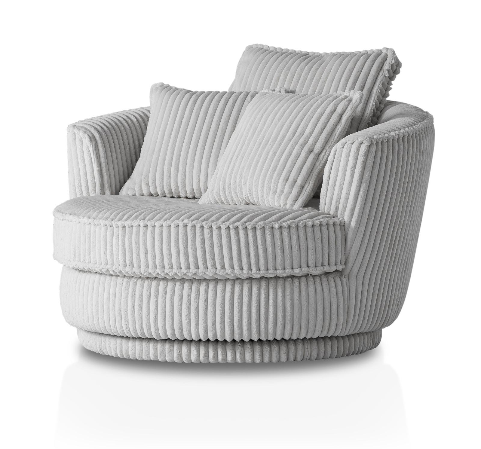 wohnli-moebel-suche-800000854215 Wohnli Möbelsuche - BIG-SESSEL Relaxsessel Mega Cord hell grau Ø 120 cm 360° drehbar