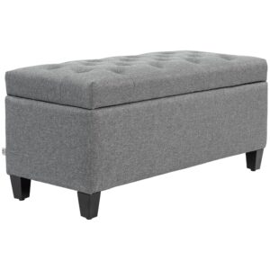 wohnli-moebel-suche-800000855966 Wohnli Möbelsuche - TRUHENBANK Polyester Holz Hellgrau