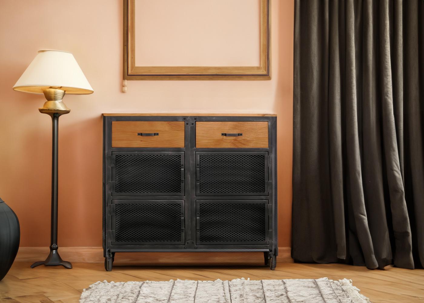 wohnli-moebel-suche-800000861791-1 KOMMODE Braun Holz MCW Möbel > Kommoden & Schubladenschränke > Kommoden Braun