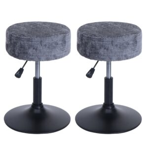 Wohnli Möbelsuche - HOCKER Grau 2er-Set