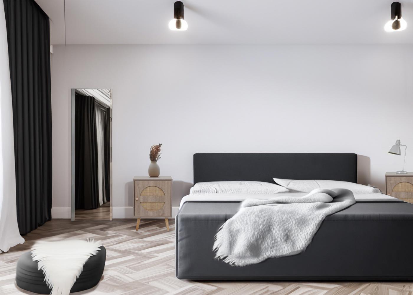 wohnli-moebel-suche-800000861998-1 NACHTTISCH rechteckig Braun Holz MCW Möbel > Kommoden & Schubladenschränke > Nachttische Braun
