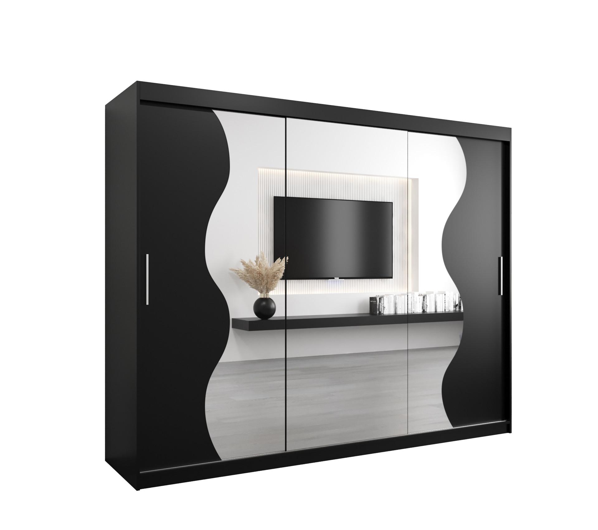 Wohnli Möbelsuche - SCHWEBETÜRENSCHRANK 200/250/62 3-türig