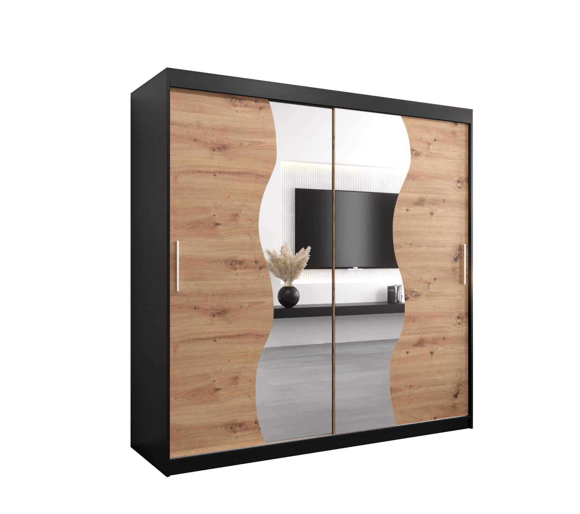 Wohnli Möbelsuche - SCHWEBETÜRENSCHRANK 200/200/62 2-türig