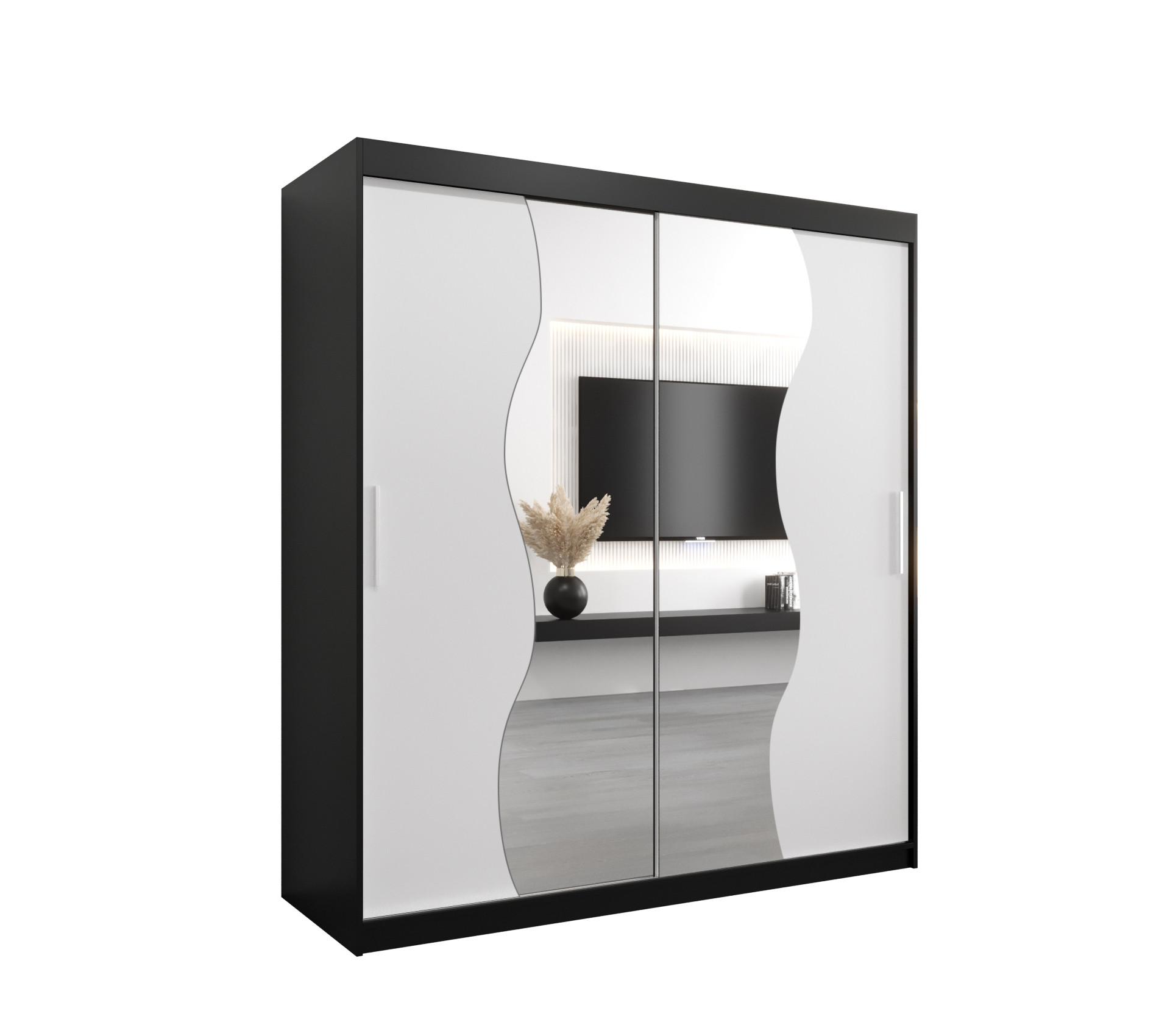 Wohnli Möbelsuche - SCHWEBETÜRENSCHRANK 200/180/62 2-türig