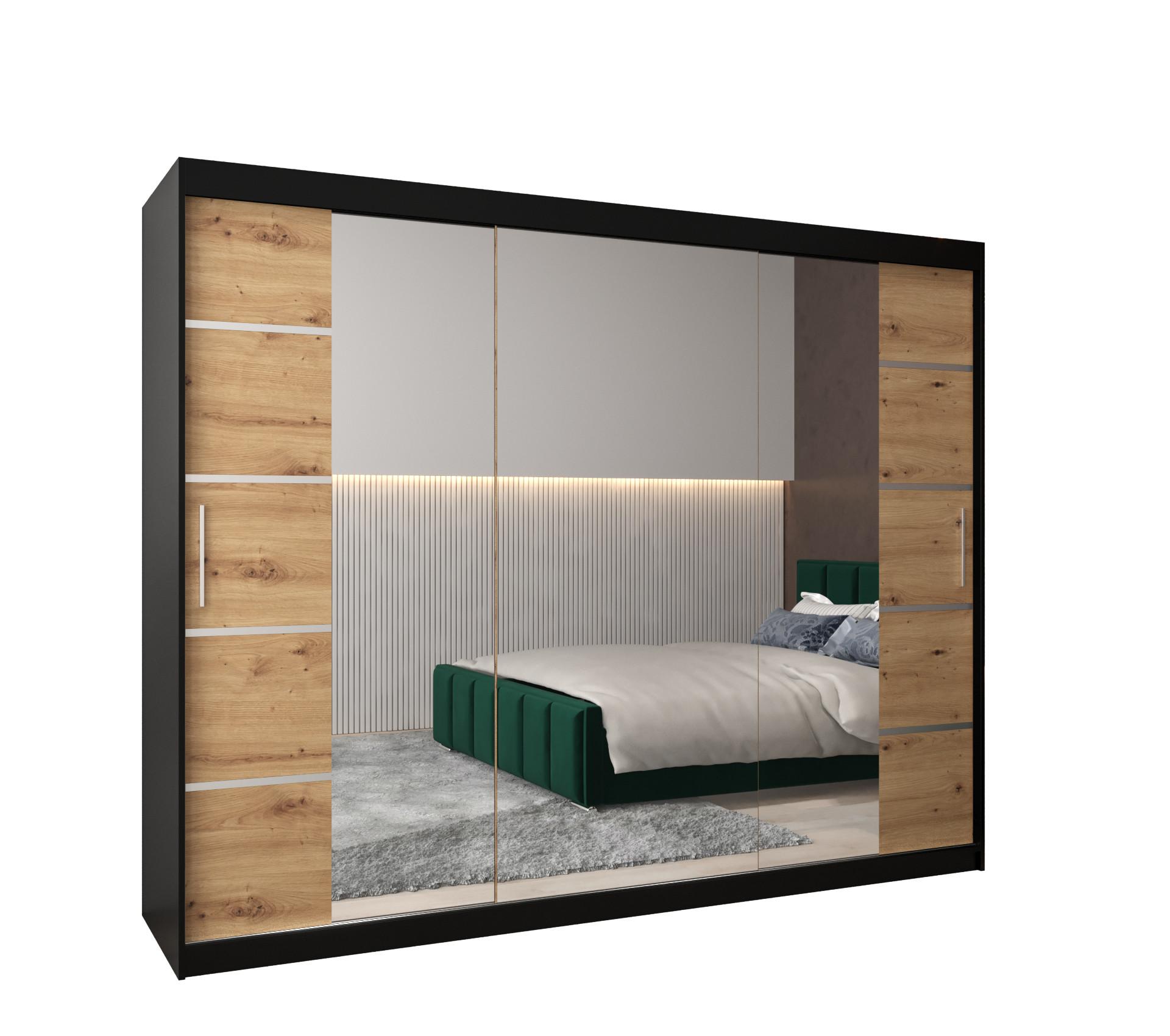 Wohnli Möbelsuche - SCHWEBETÜRENSCHRANK 200/250/62 3-türig