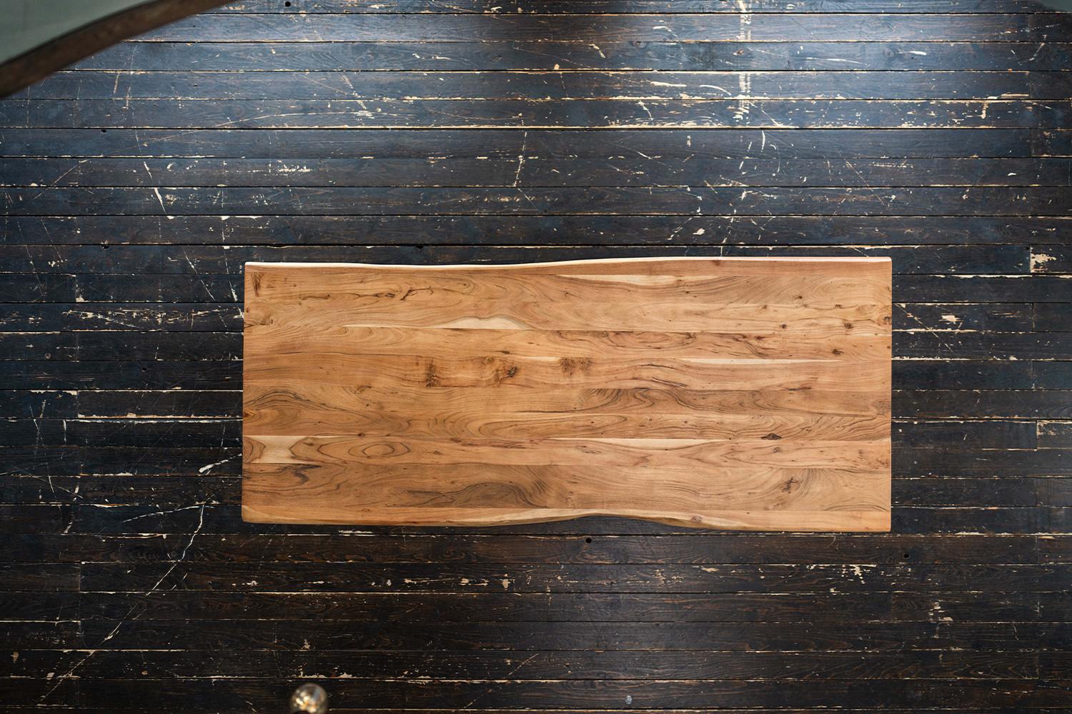 wohnli-moebel-suche-800000863520-1 ESSTISCH MIT BAUMKANTE SELVA Braun Akazie Holz KAWOLA Möbel > Tische > Esstische Braun