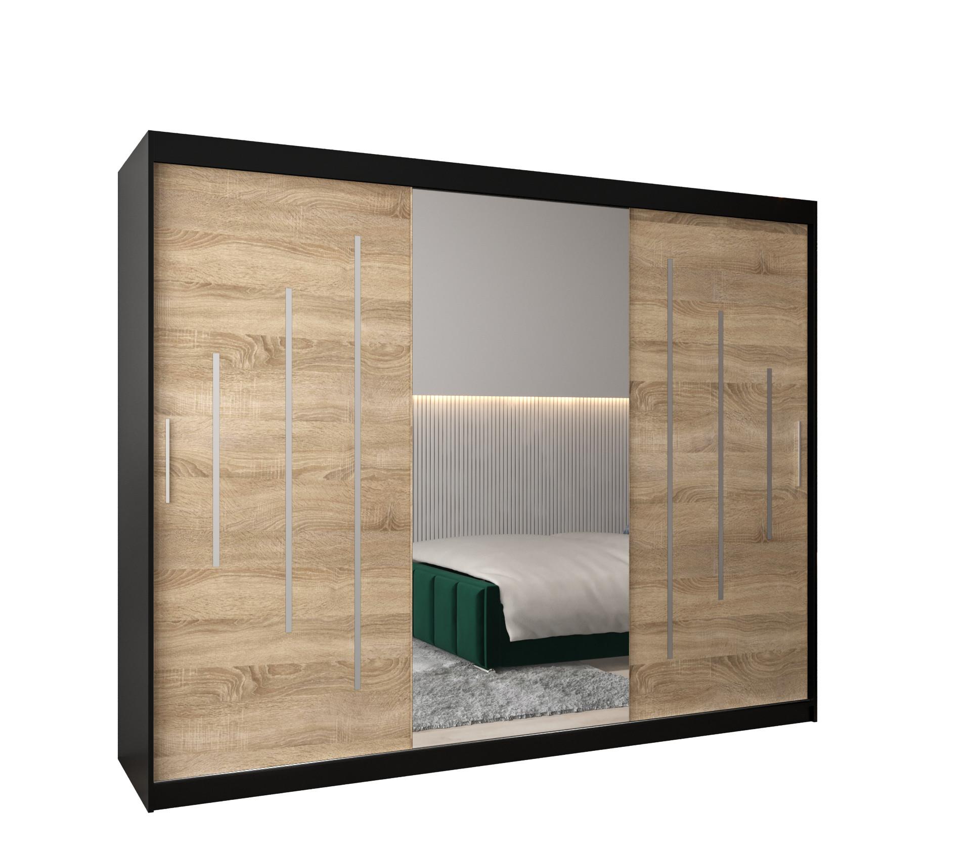 Wohnli Möbelsuche - SCHWEBETÜRENSCHRANK 200/250/62 3-türig