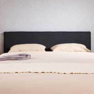 KOPFTEIL KLAO 160x190 cm schwarz Textil IDIMEX Möbel > Betten Schwarz