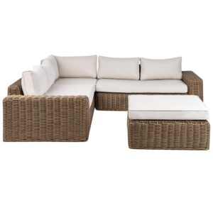 wohnli-moebel-suche-800000870265 Wohnli Möbelsuche - LOUNGE-SET 6-Sitzer PE Rattan Braun Palermo