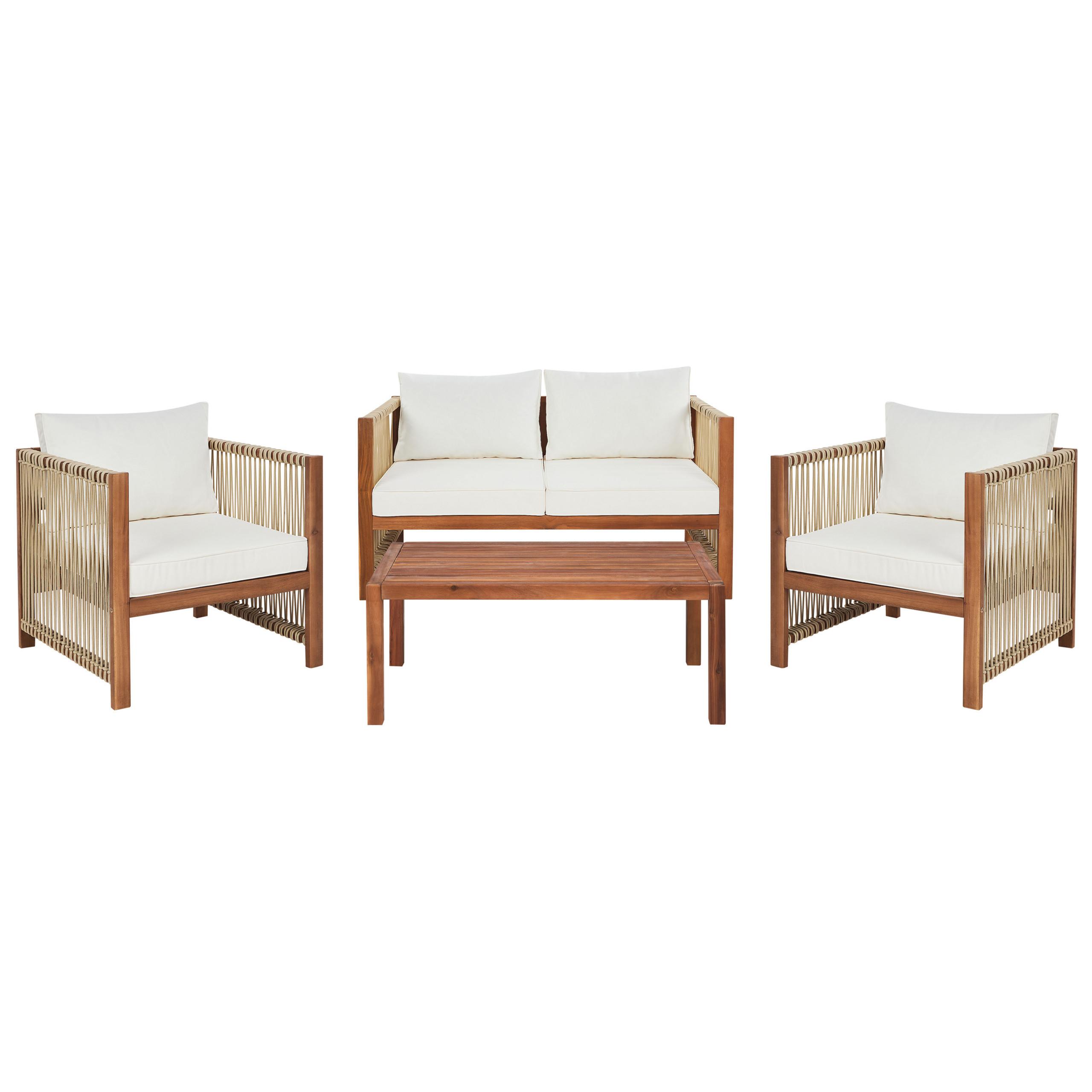 wohnli-moebel-suche-800000872349 Wohnli Möbelsuche - 4-SITZER LOUNGE SET Akazienholz Beige Antria