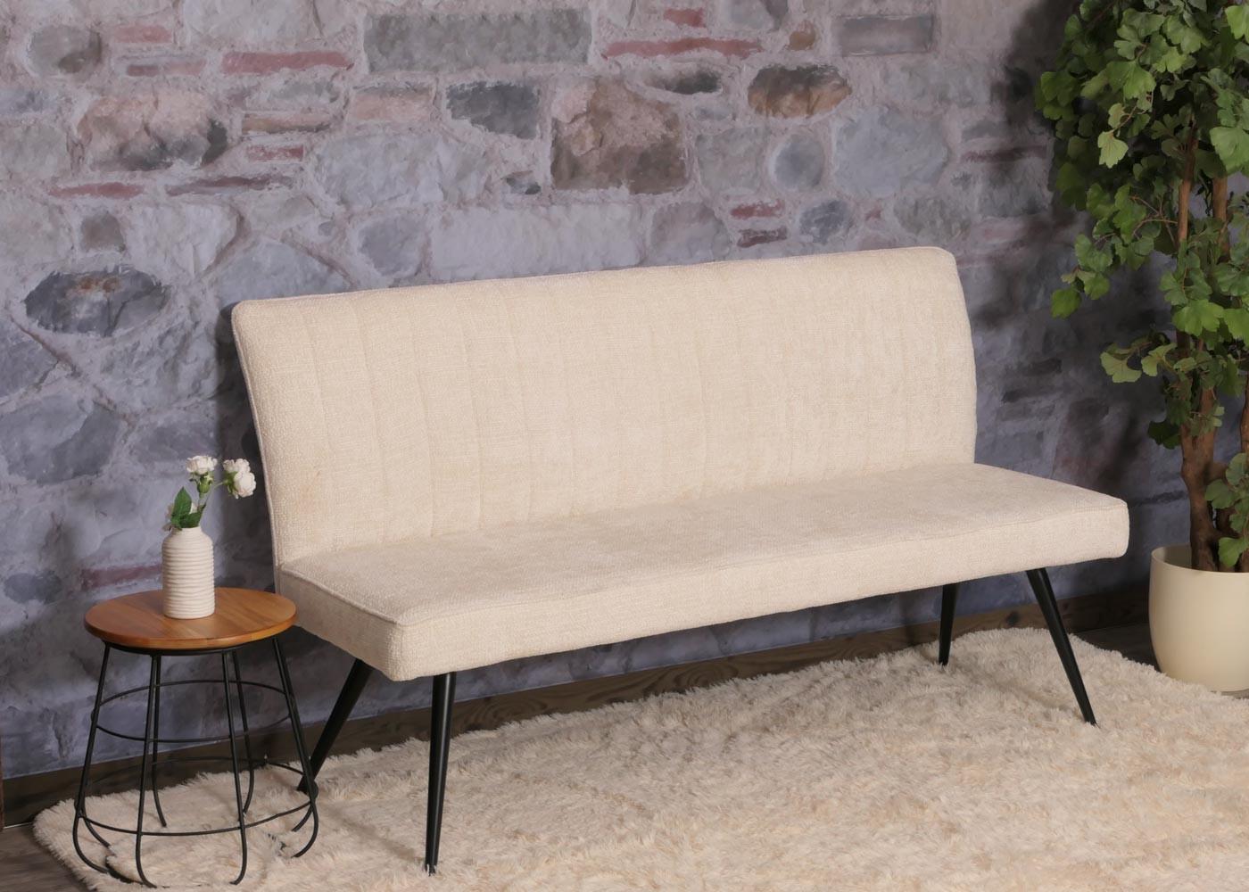 wohnli-moebel-suche-800000872399-1 SITZBANK Beige Textil MCW Möbel > Bänke > Sitzbänke Beige