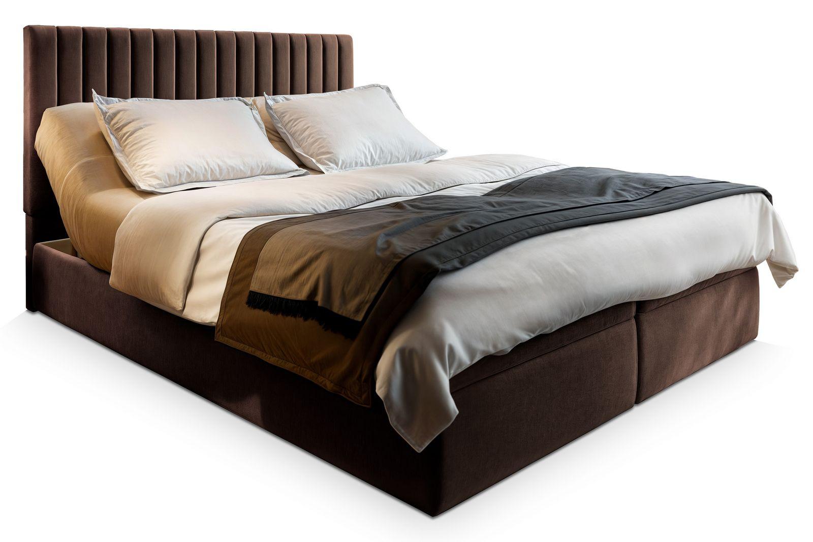 wohnli-moebel-suche-800000882580 Wohnli Möbelsuche - BOXBETT MURLO 180x200 cm mit Matratze und Topper - Braun